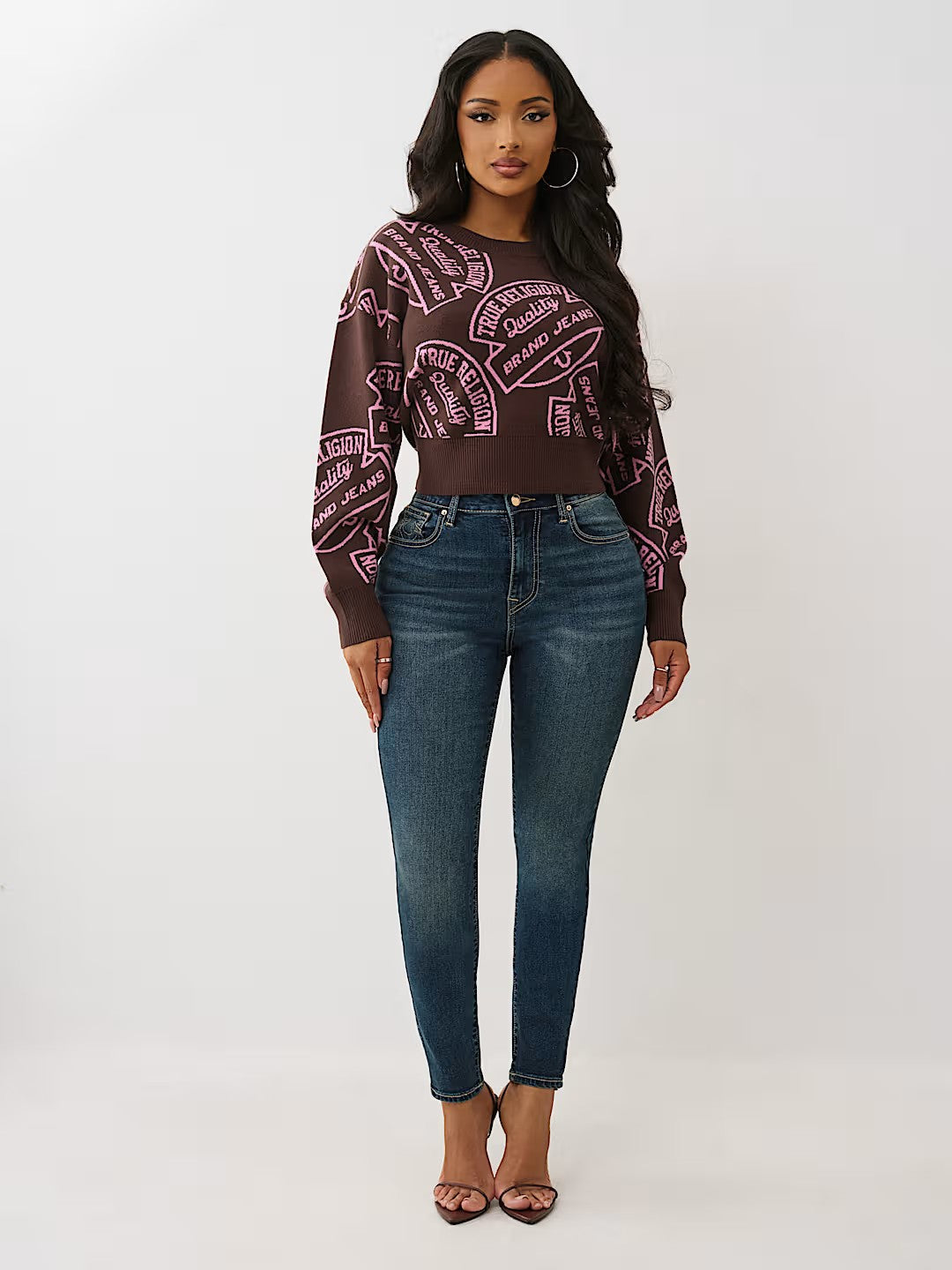 TRBJ JAQUARD SWEATER
