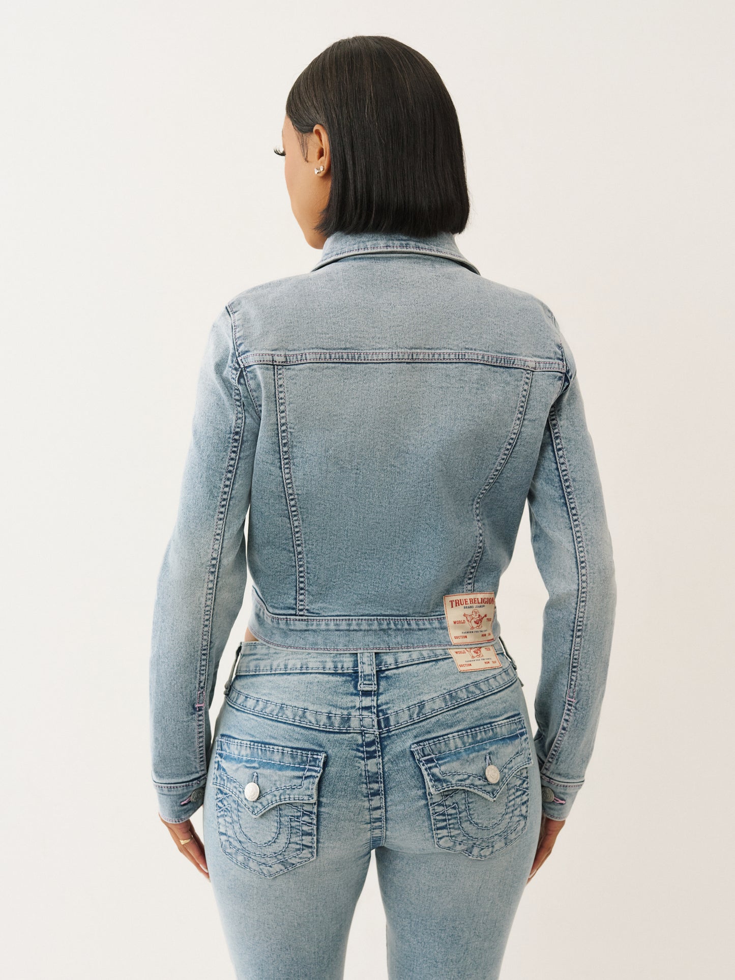 JESSE SN CROP TRUCKER JACKET