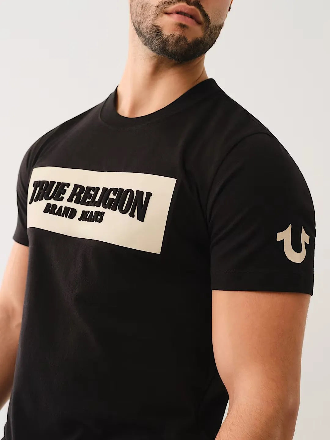 EMBOSSED BOX ARCH SS TEE - TRUE RELIGION MEXICO