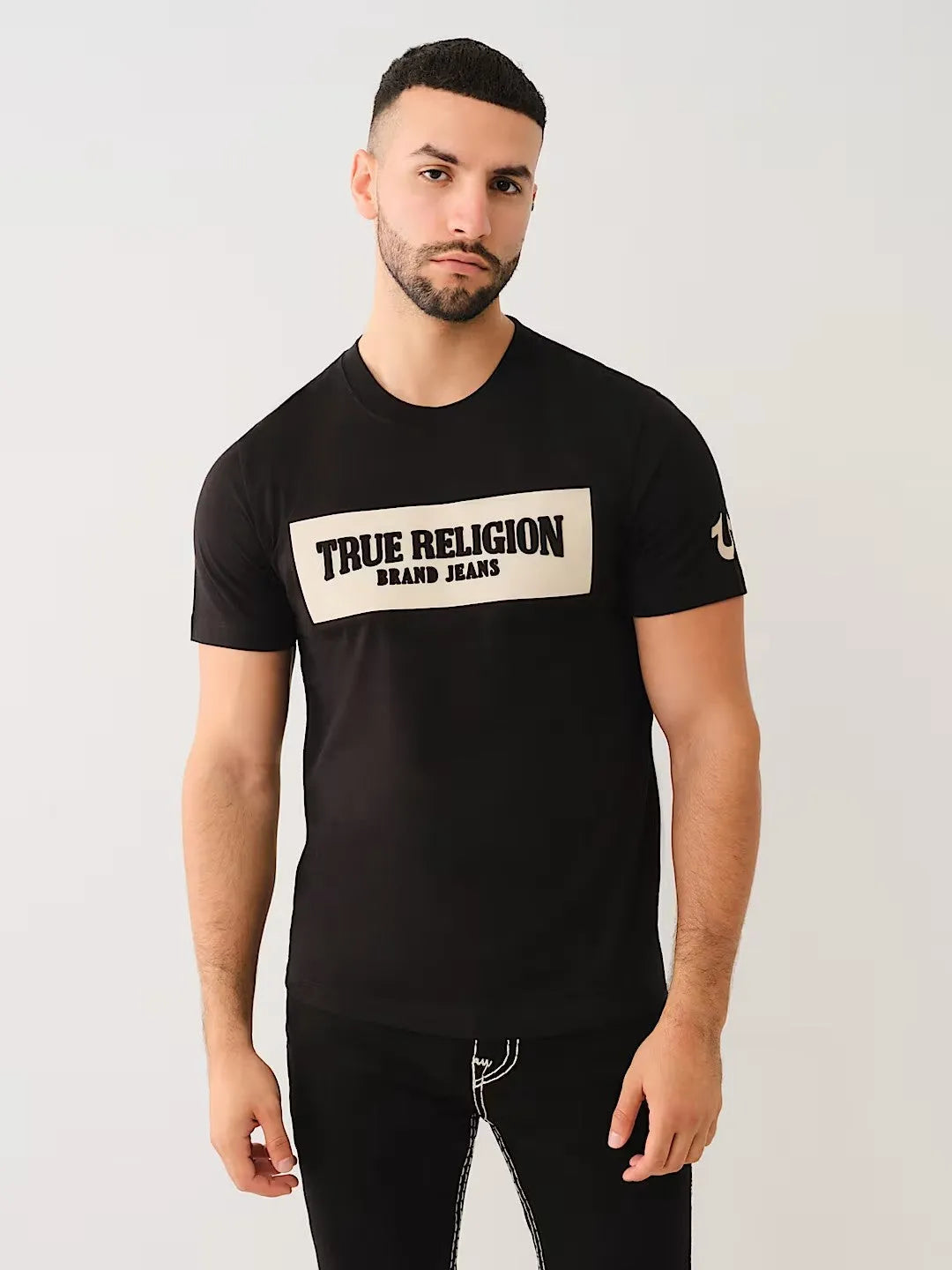 EMBOSSED BOX ARCH SS TEE - TRUE RELIGION MEXICO