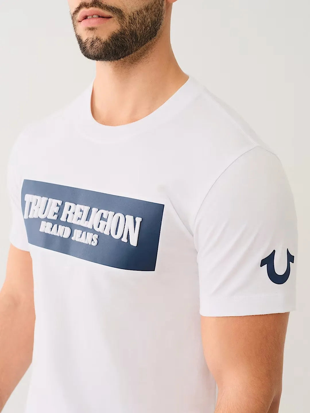 EMBOSSED BOX ARCH SS TEE - TRUE RELIGION MEXICO
