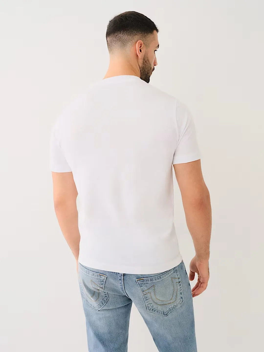 EMBOSSED BOX ARCH SS TEE - TRUE RELIGION MEXICO