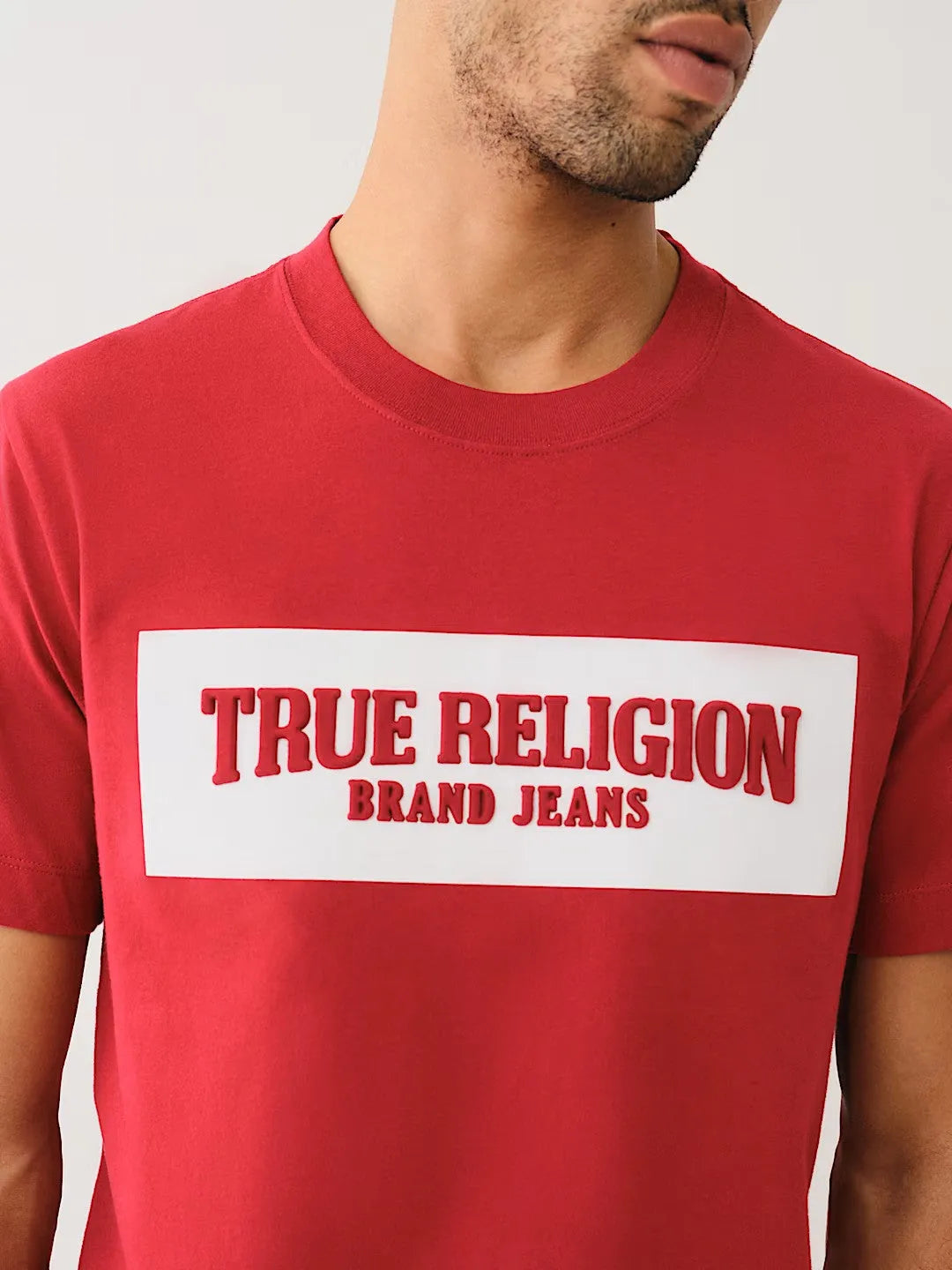 EMBOSSED BOX ARCH SS TEE - TRUE RELIGION MEXICO