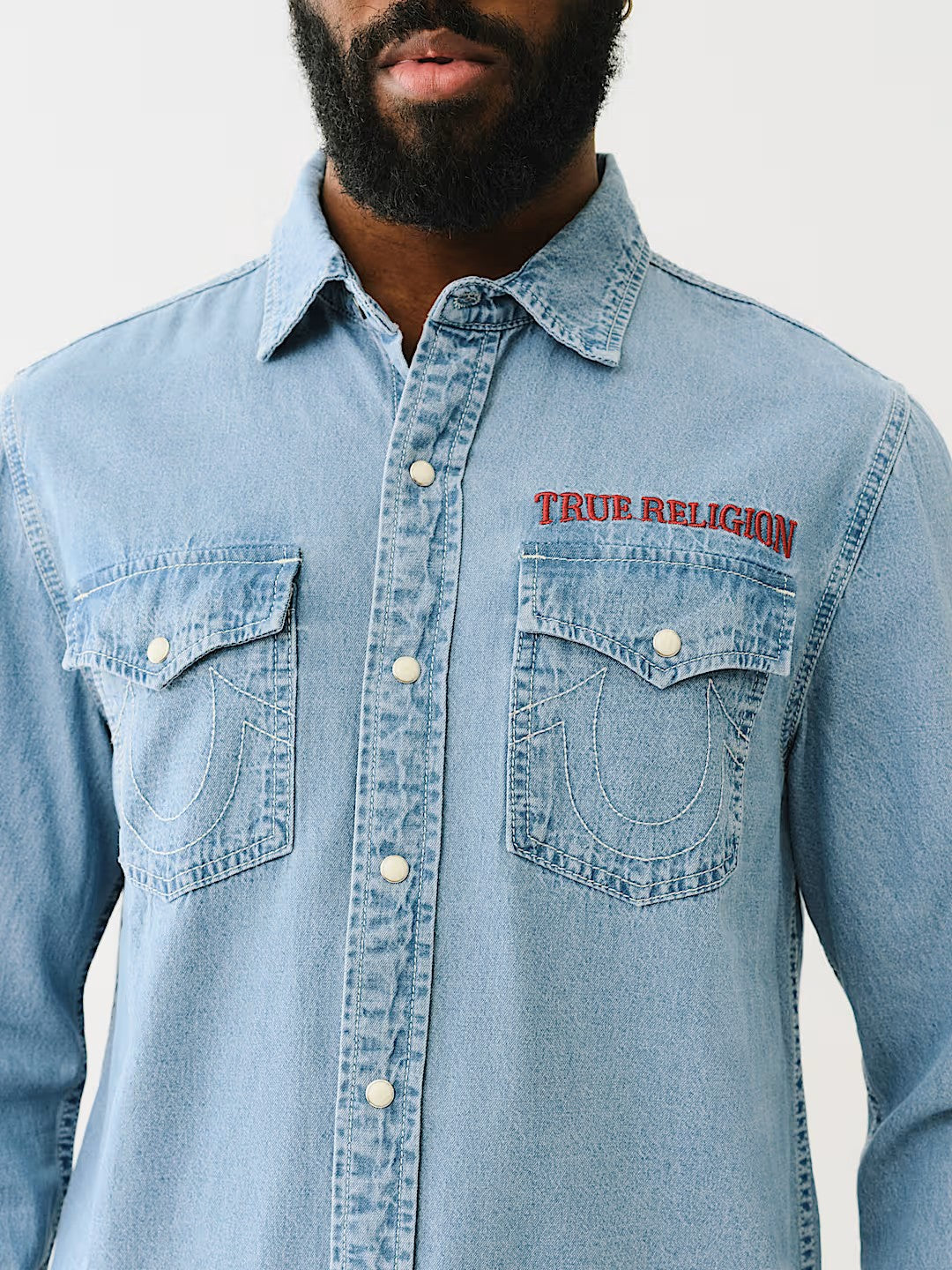 HS CHAMBRAY LS SHIRT