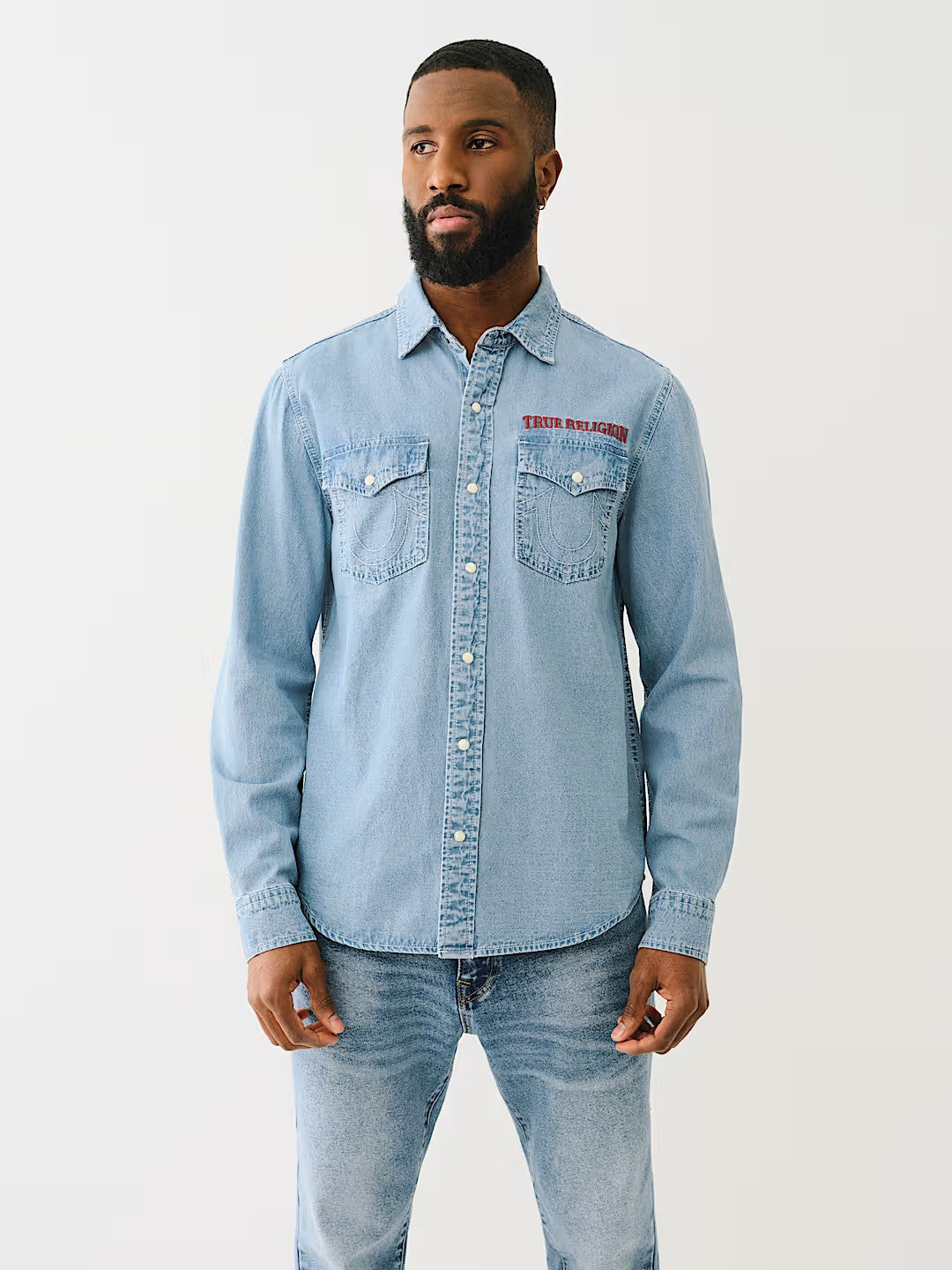 HS CHAMBRAY LS SHIRT