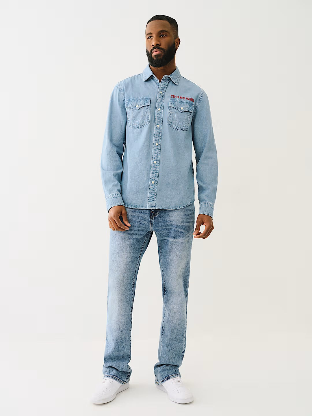 HS CHAMBRAY LS SHIRT