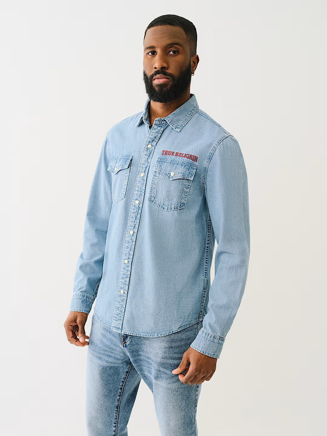 HS CHAMBRAY LS SHIRT