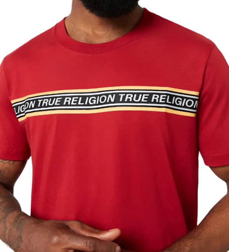 TR CONTRAST TAPING TEE