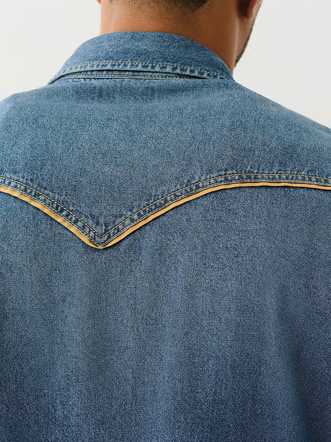 WESTERN CHAMBRAY LS SHIRT