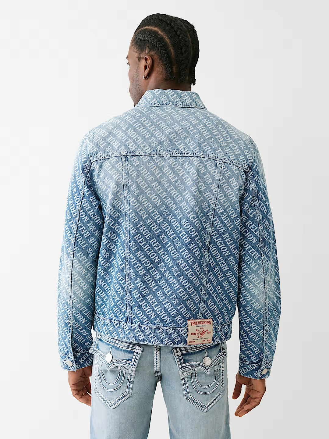 AOP LOGO DENIM SN JACKET
