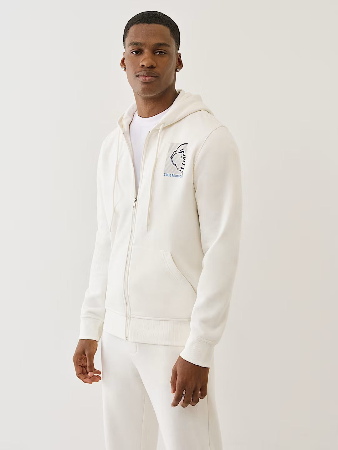 HALF TR BUDDHA ZIP HOODIE