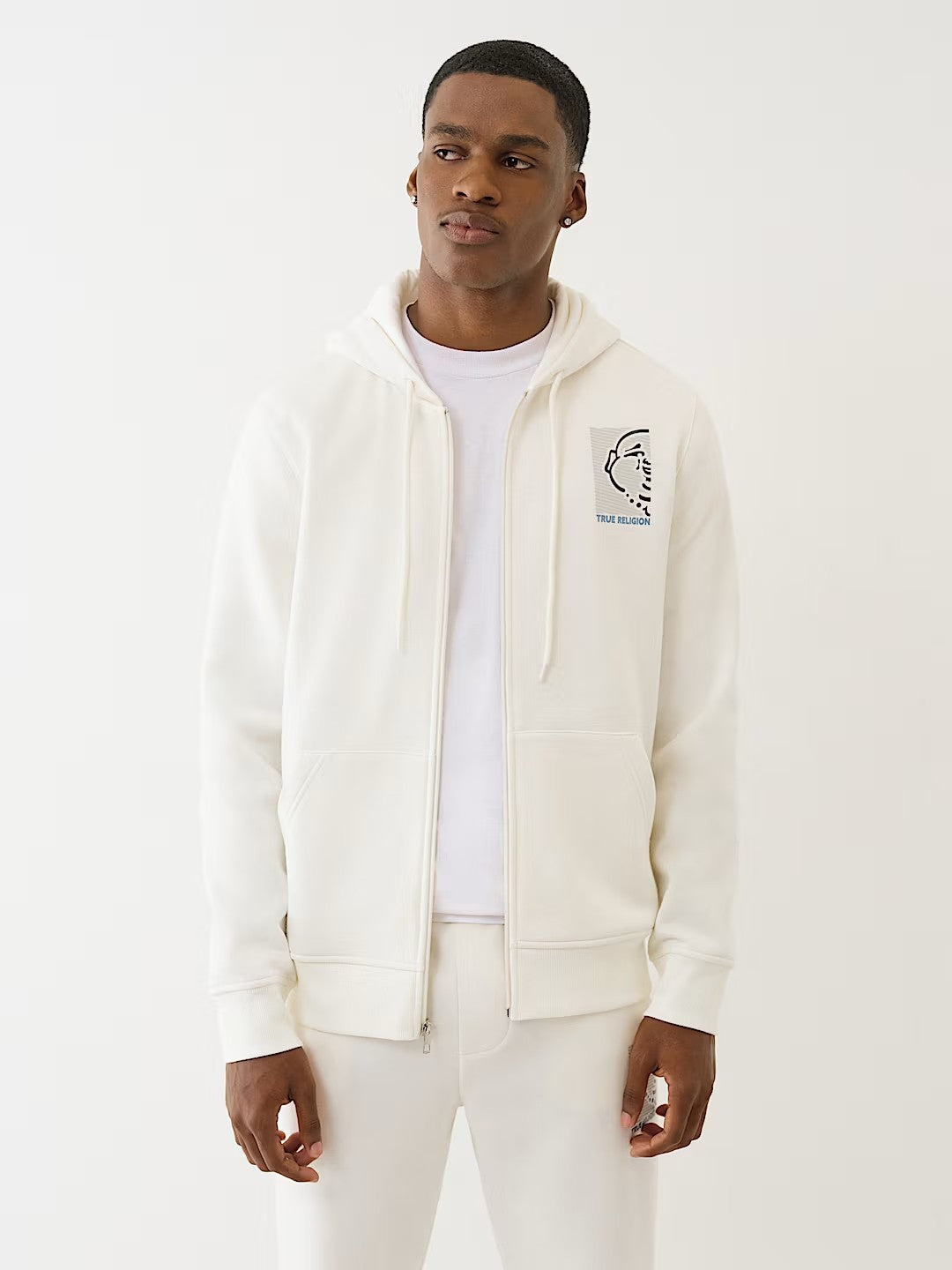 HALF TR BUDDHA ZIP HOODIE