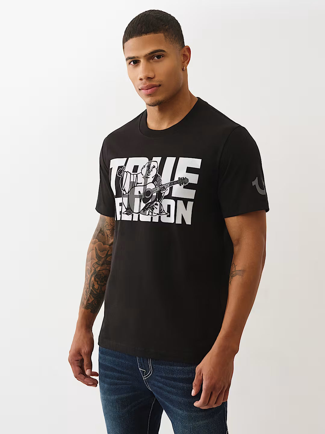 OVERLAP TR BUDDHA SS TEE
