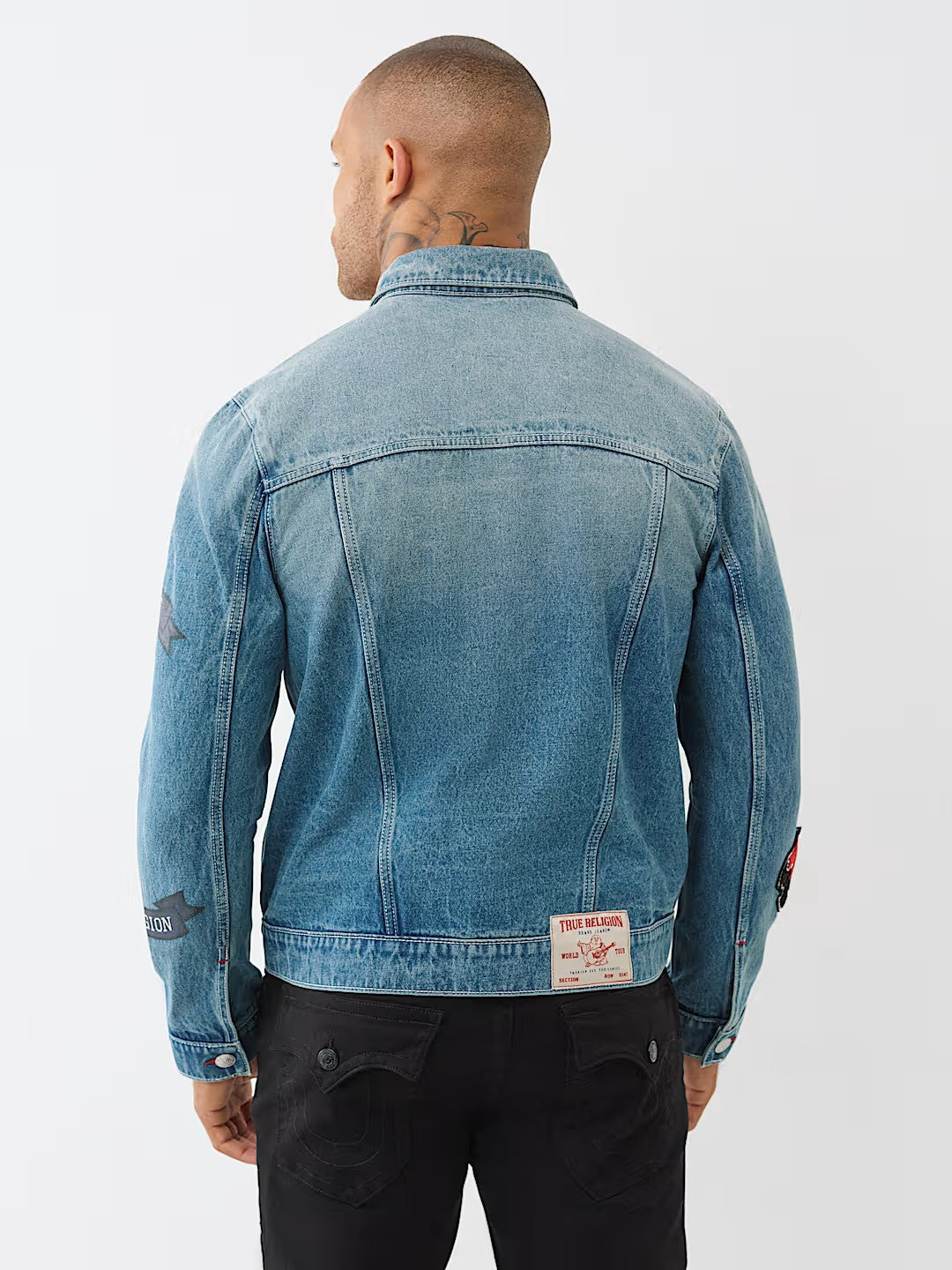 JESSE SN PATCH TRUCKER JACKET