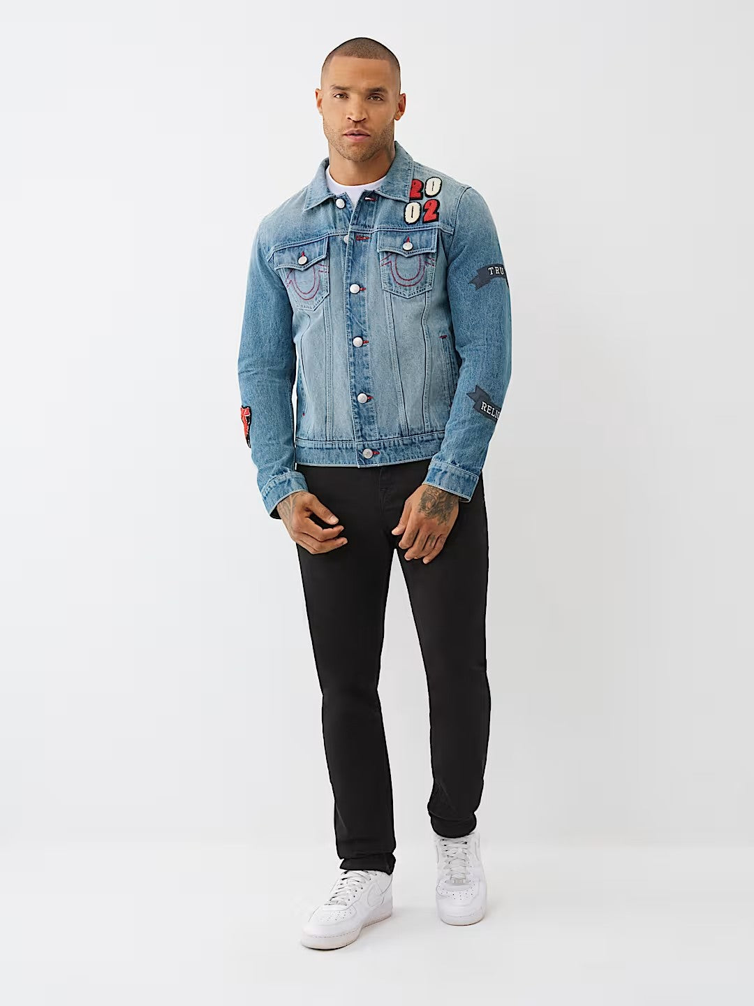 JESSE SN PATCH TRUCKER JACKET