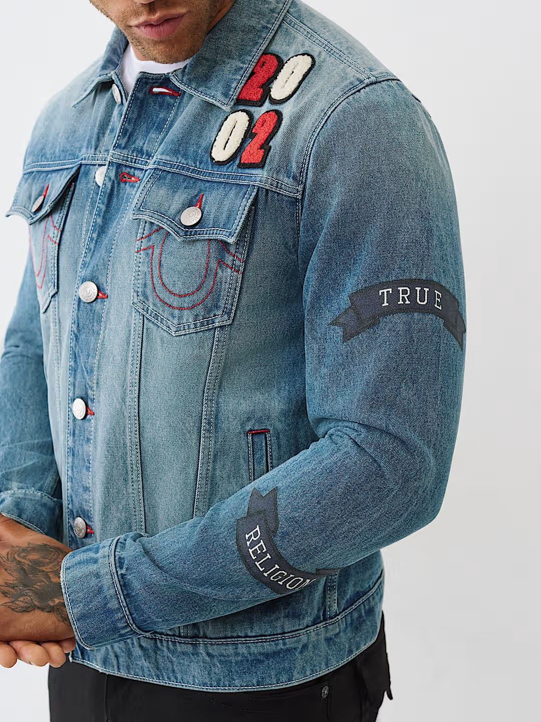 JESSE SN PATCH TRUCKER JACKET