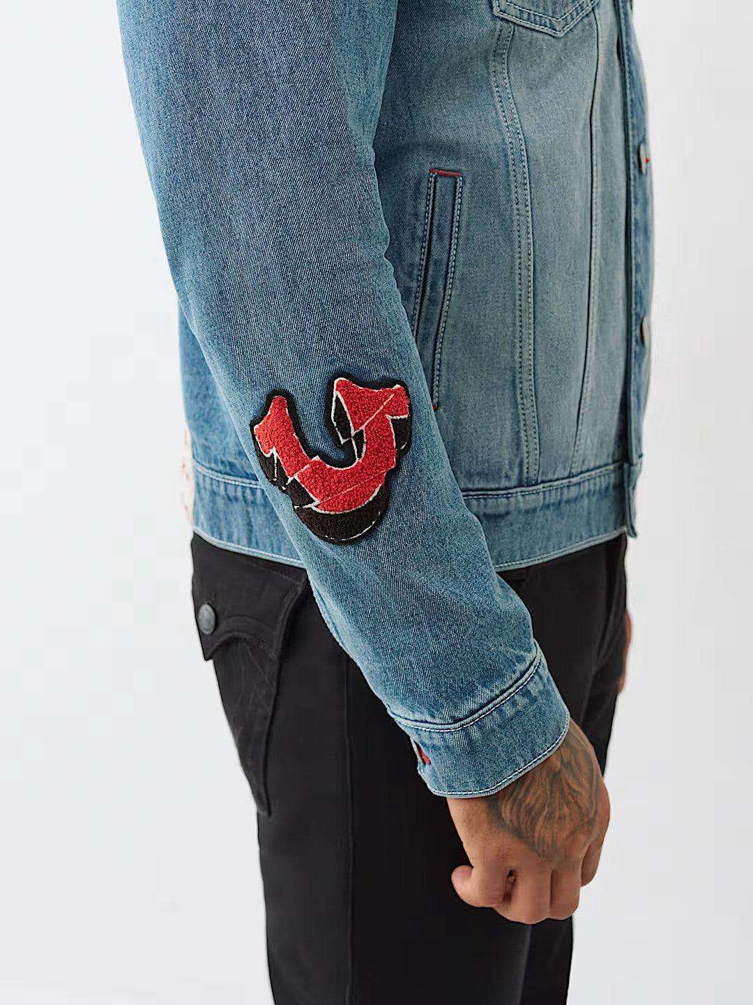 JESSE SN PATCH TRUCKER JACKET