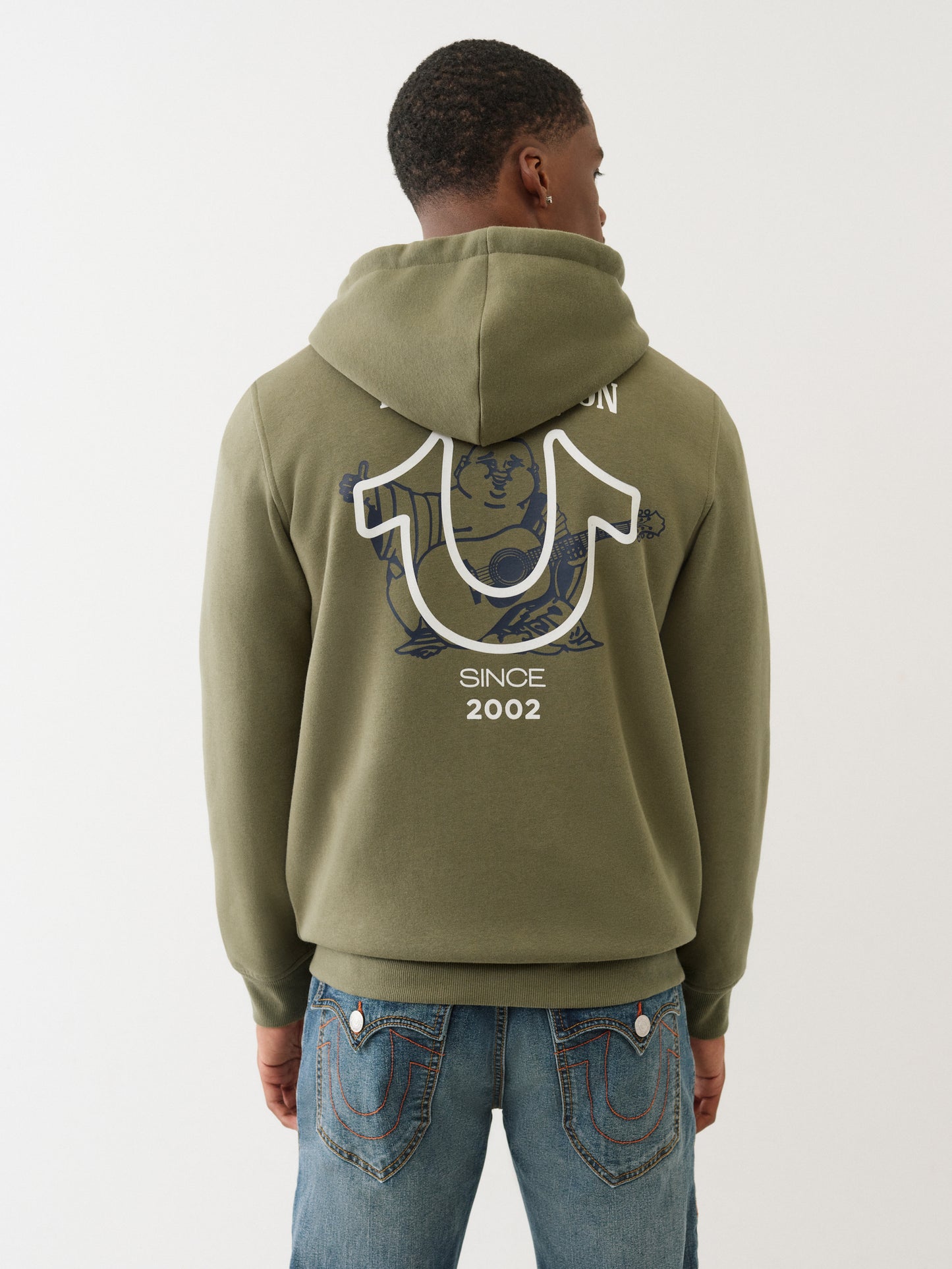 BIG HS FLOCK ZIP HOODIE