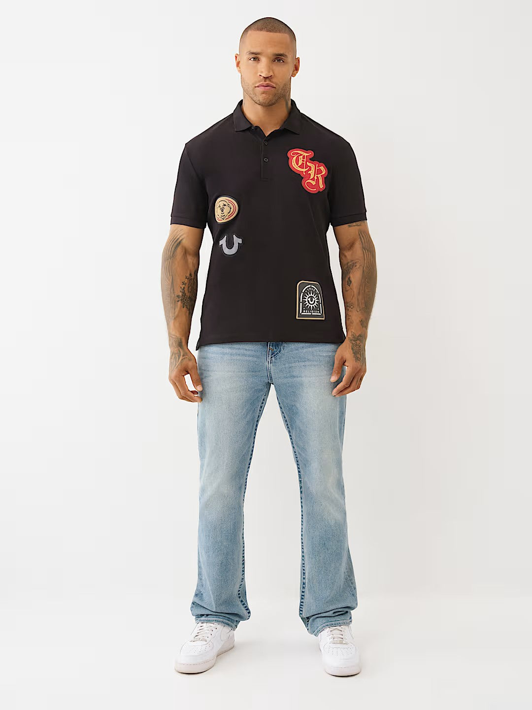 RELAXED PATCH POLO