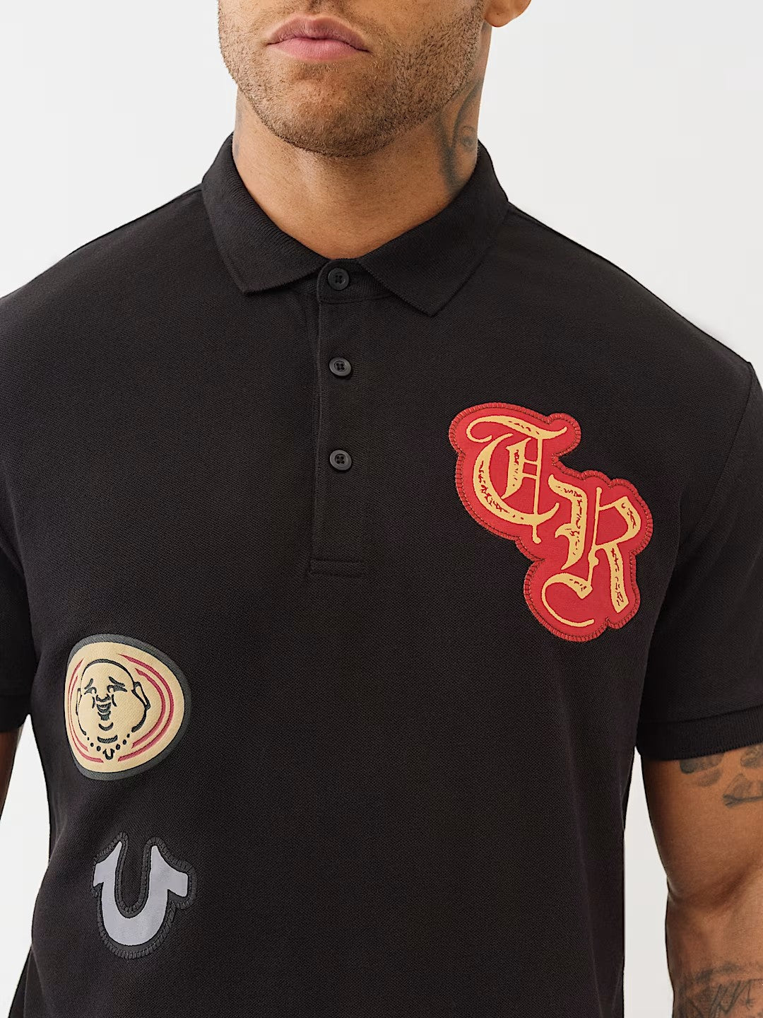 RELAXED PATCH POLO