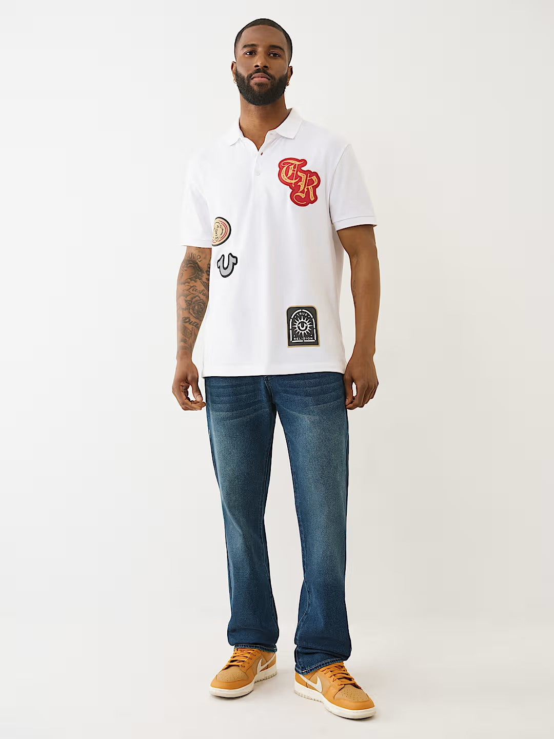 RELAXED PATCH POLO