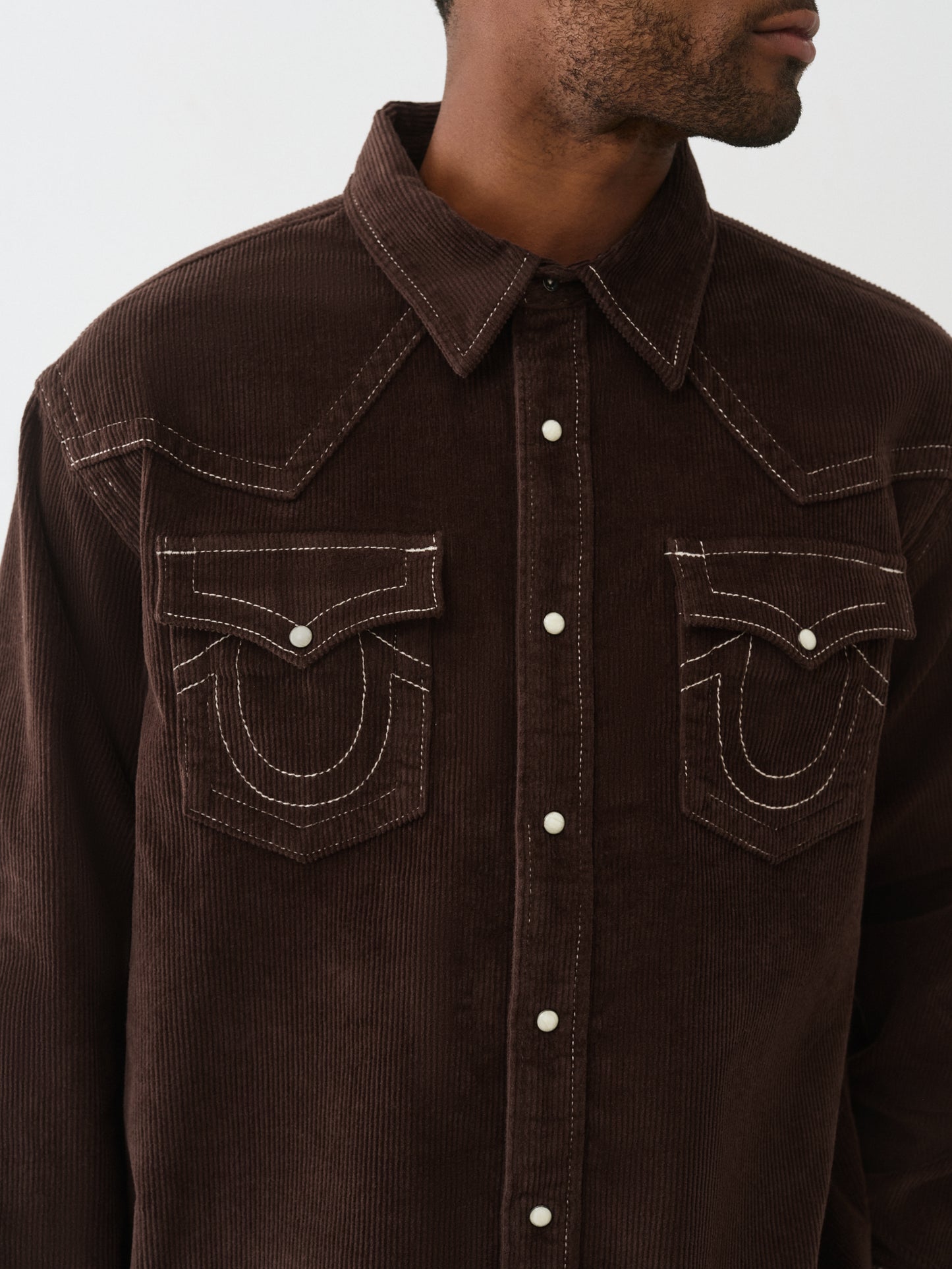 SN CORD WESTERN SHIRT