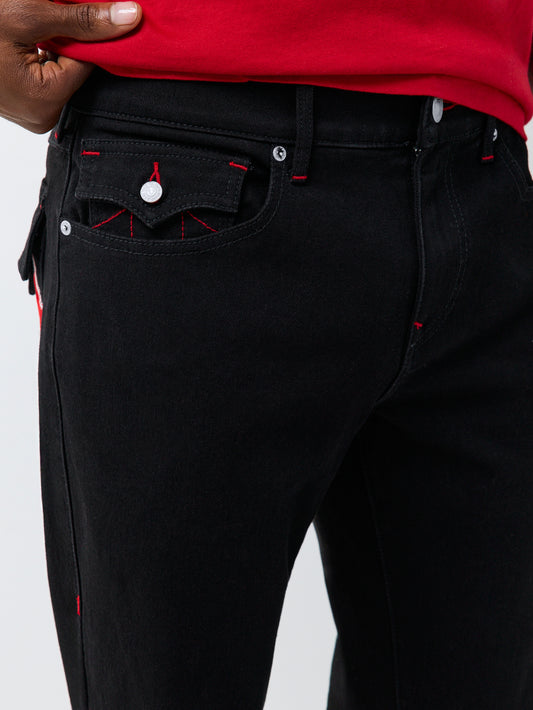 BILLY SN APPLIQUE FLAP BOOTCUT