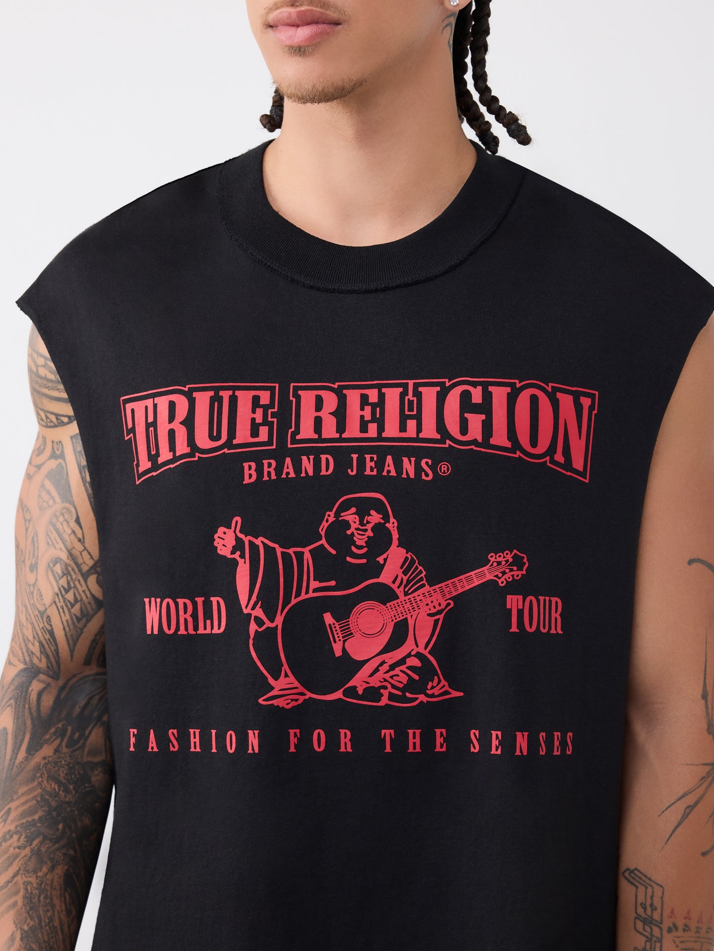 CUT OFF SRS LOGO TEE