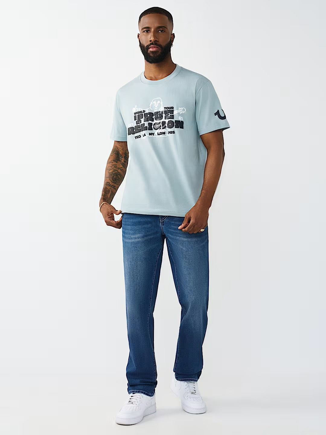 TR BLOCKY PUFF TEE