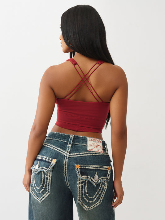 STRAPPY V NOTCH RIB TANK