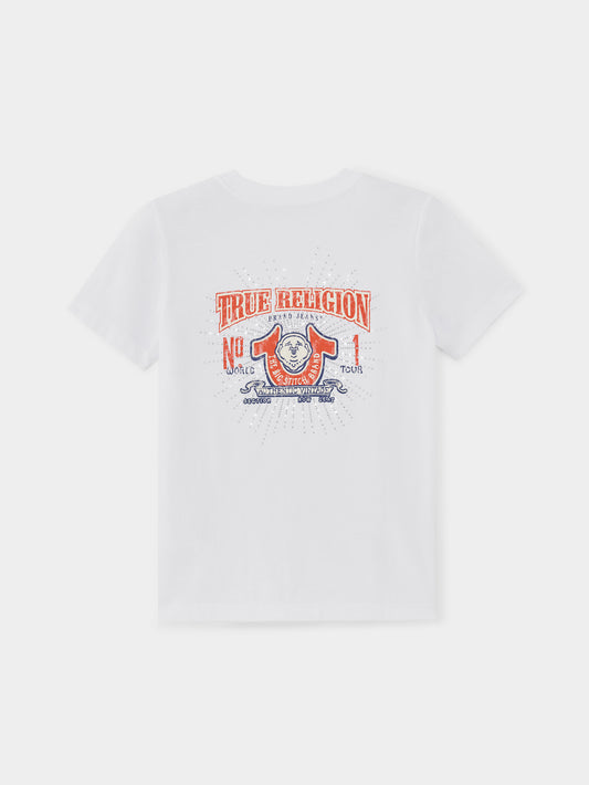 TR CRYSTAL VINTAGE TEE para niña