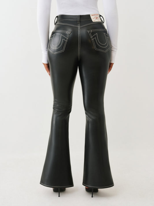PU LACE UP CHARLIE HR FLARE