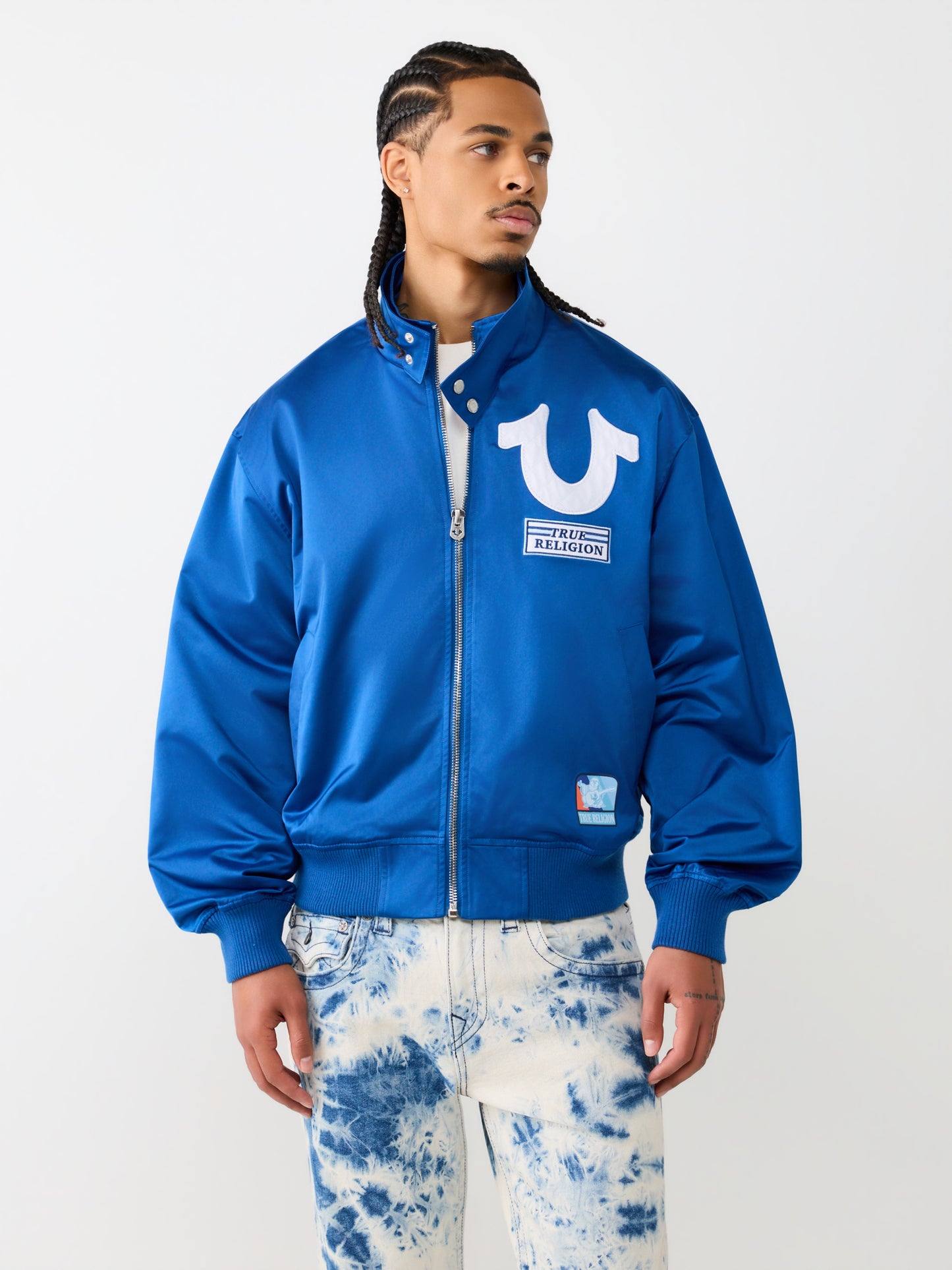 HS REPEAT NYLON BOMBER JACKET