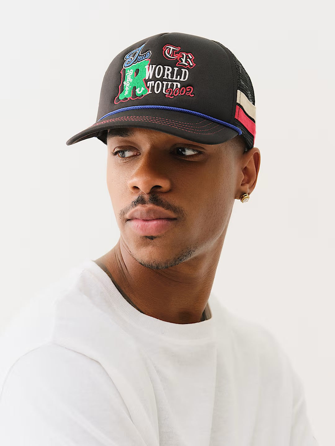 TR STRIPE TRUCKER HAT