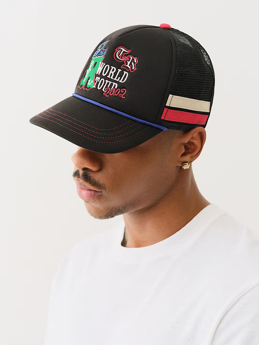 TR STRIPE TRUCKER HAT