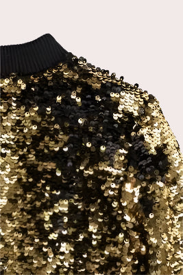 SEQUIN BOMBER JACKET - niños - TRUE RELIGION MEXICO