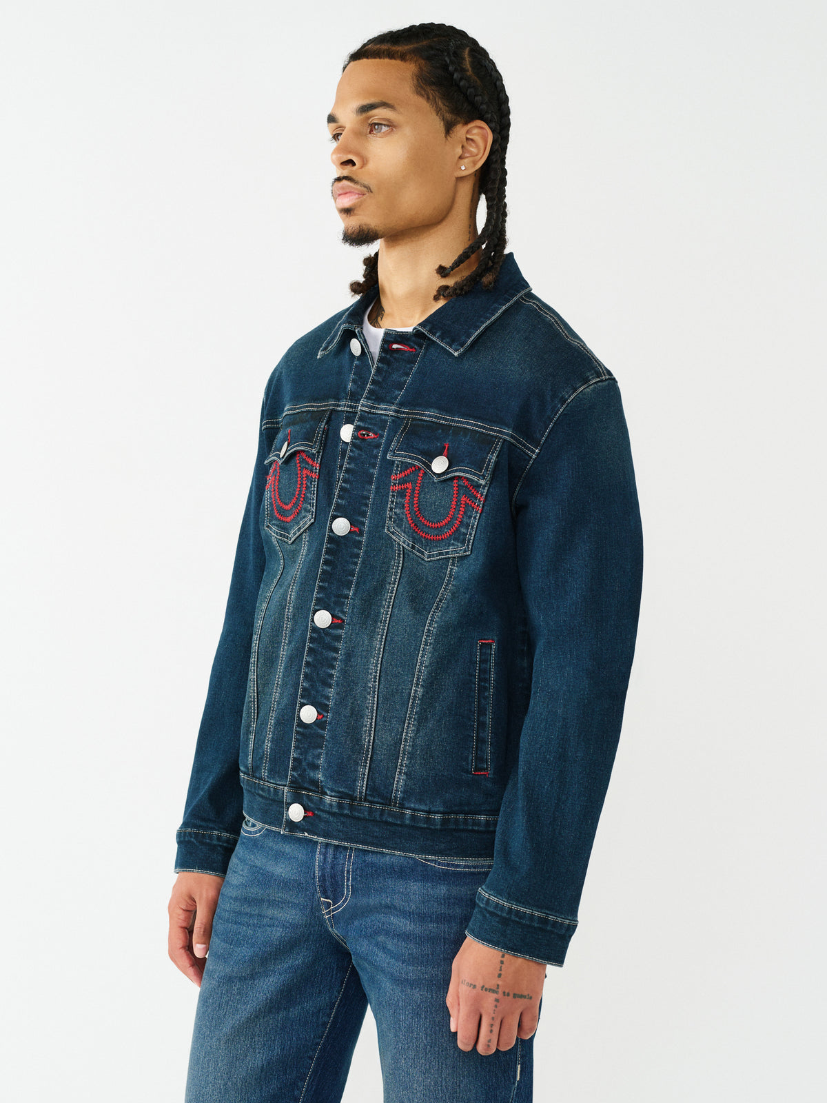 LADDER STITCH SN DENIM JACKET