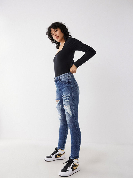 JENNIE HIGH RISE SUPER SKINNY