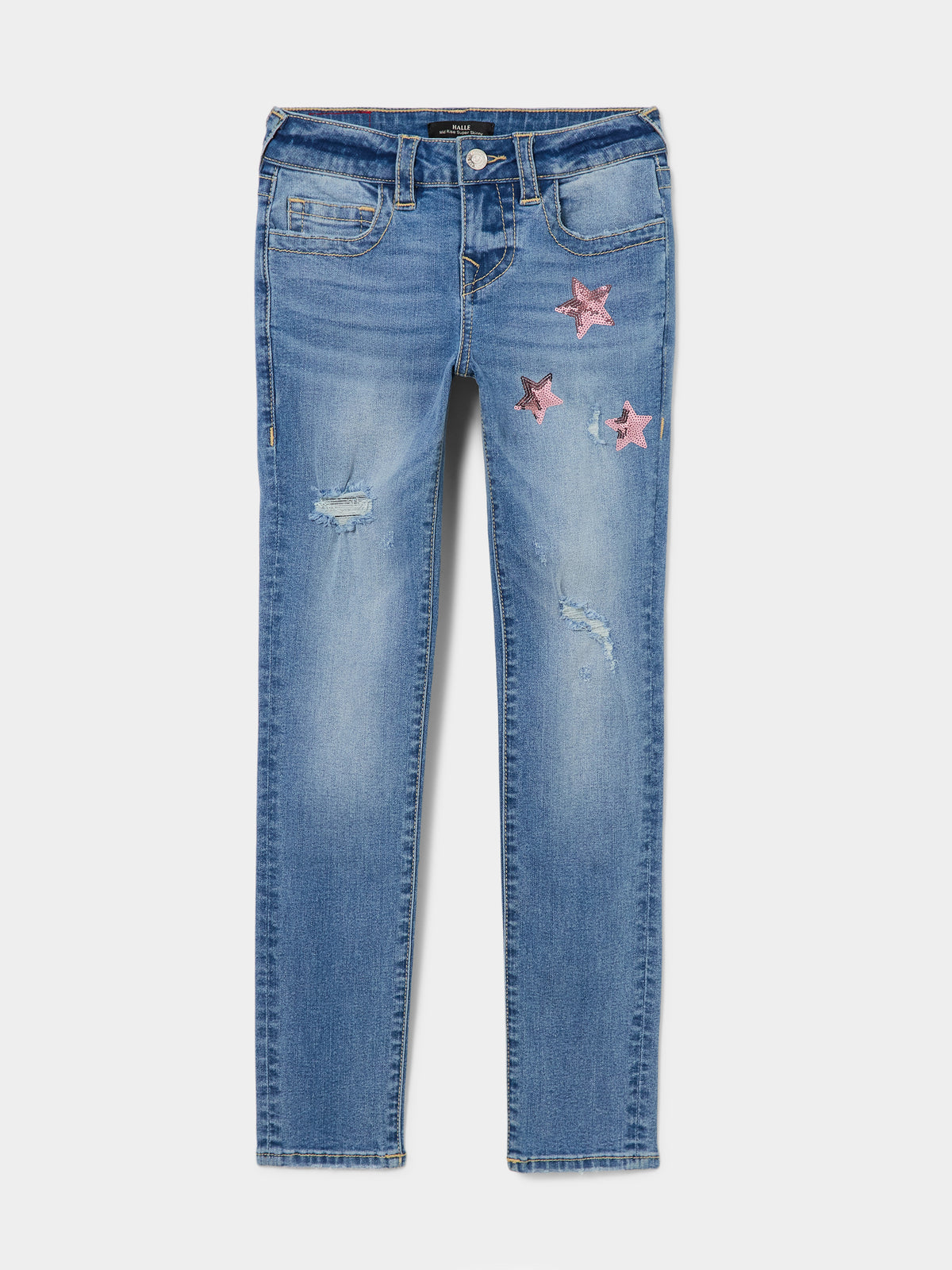 GIRLS HALLE SEQUIN STARS SN