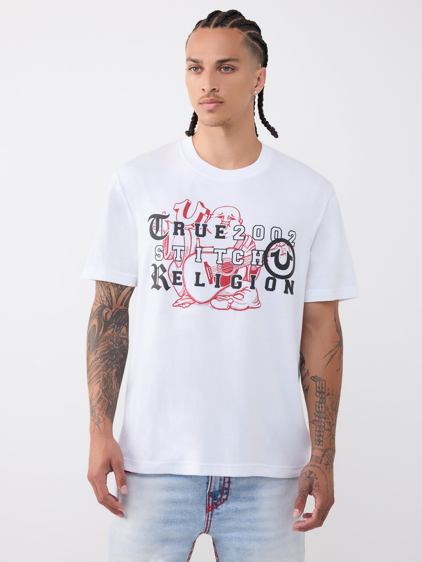 SS BUDDHA LETTERS TEE