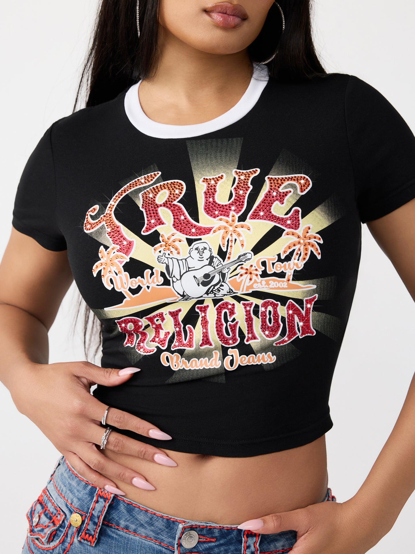 CRYSTAL HERITAGE BABY TEE
