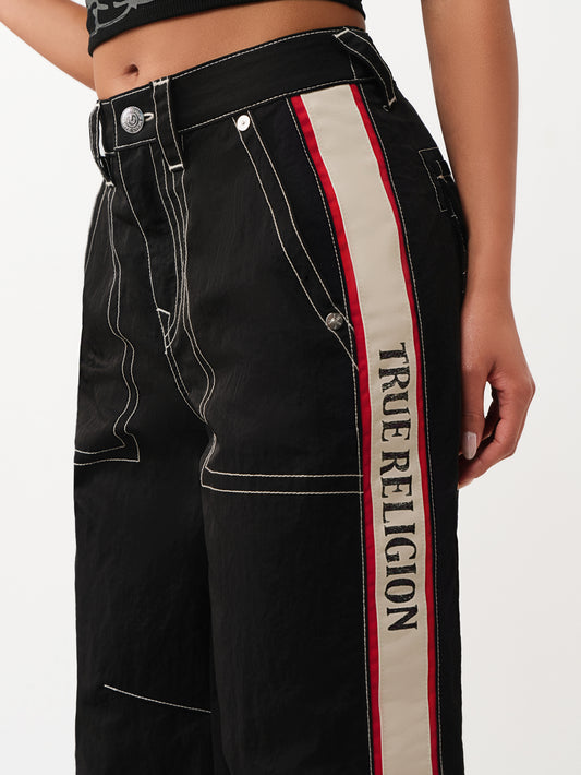 BAILEY BARREL LEG NYLON PANTS