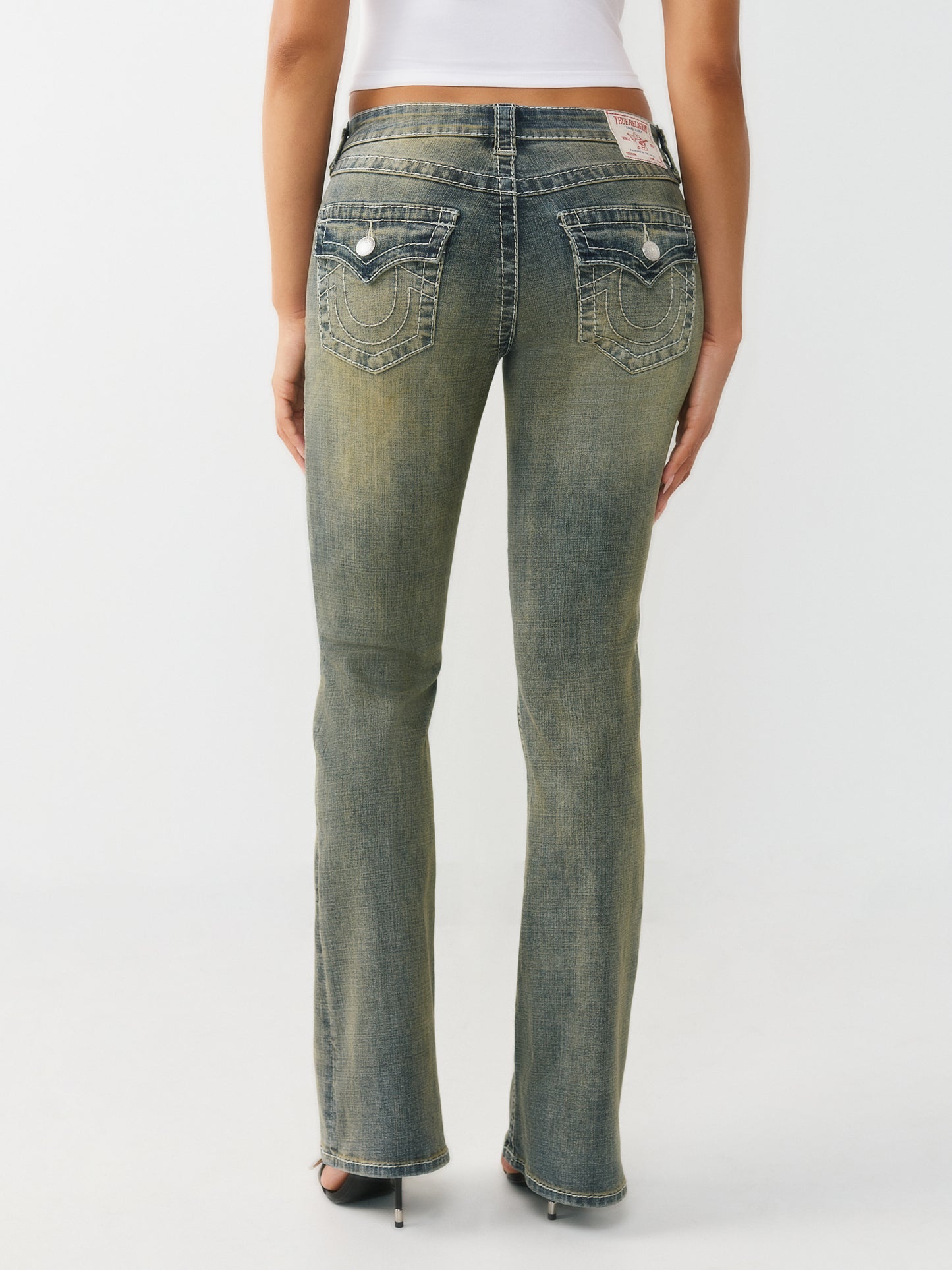 BECCA MR BOOTCUT BIG T FLAP
