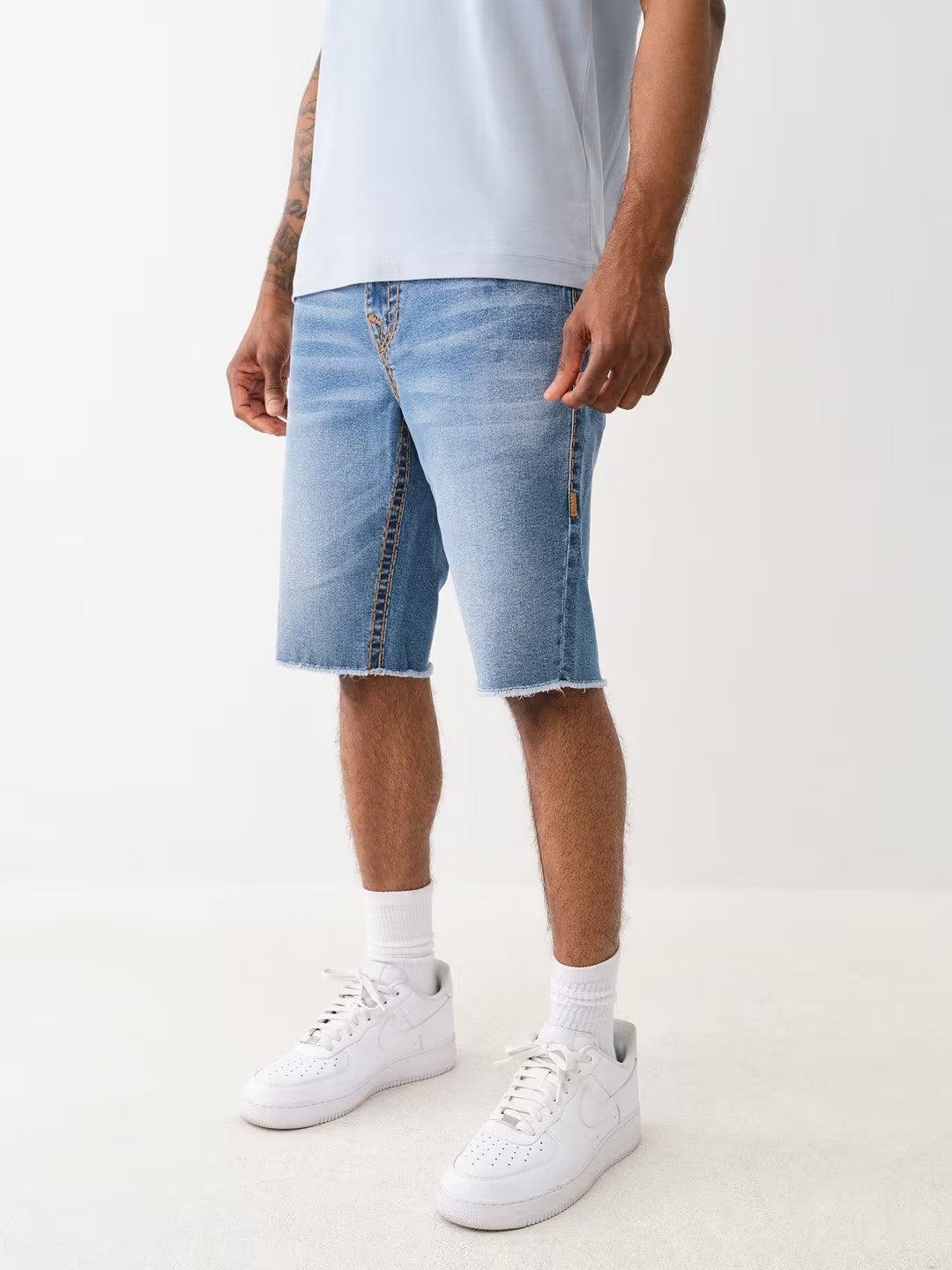 RICKY SUPER T SHORT RAW HEM