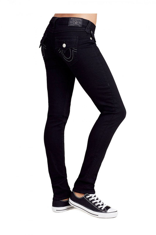 SKINNY FLAP BLACK SN GRY LOGO