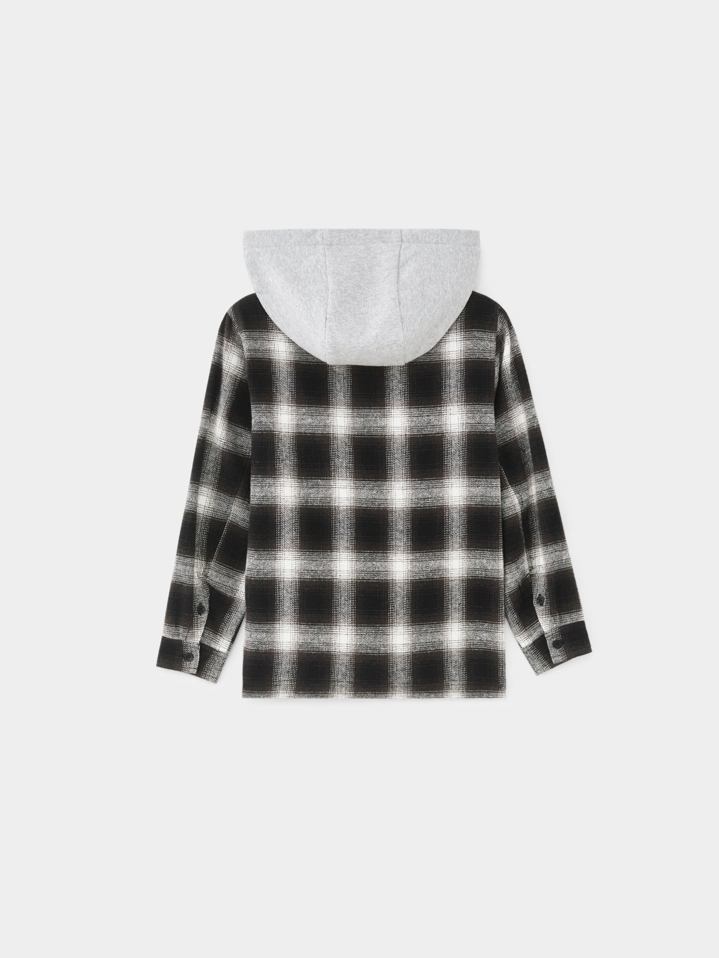 TR HOODED FLANNEL SHIRT para niños