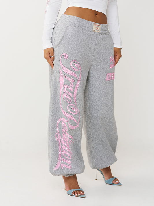 BIG T CRYSTAL BAGGY JOGGER