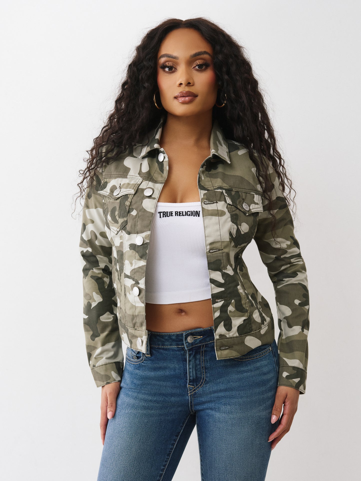 CAMO SN SHIRT JACKET