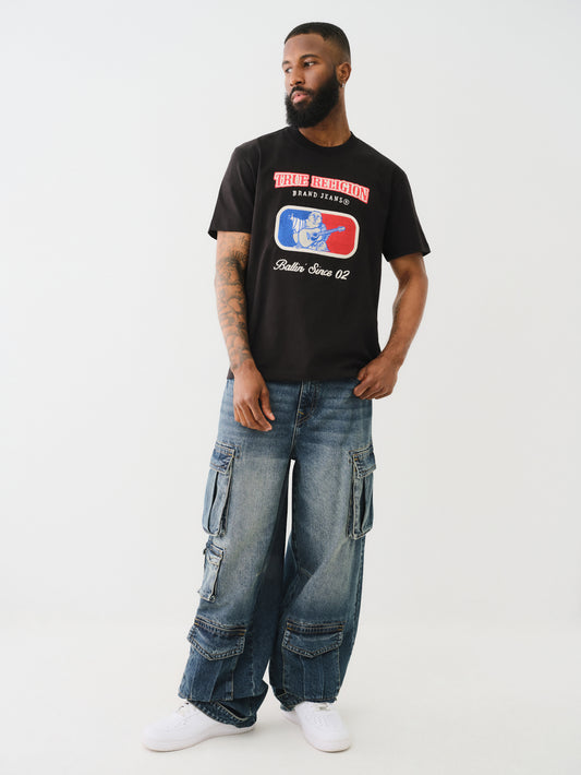 SS EMBROIDERY LEAGUE TEE
