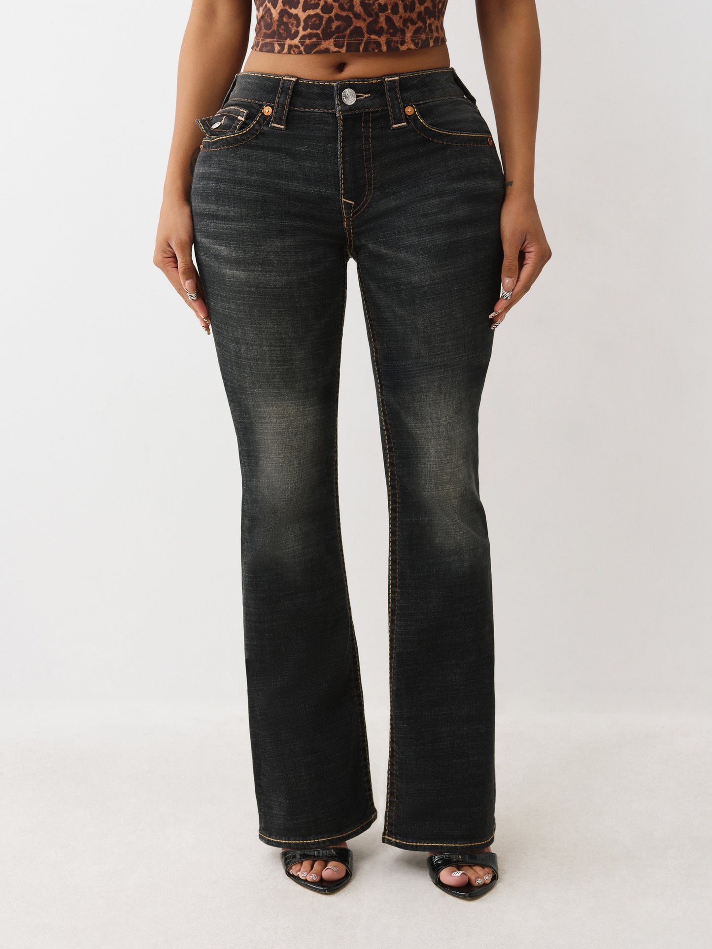 BECCA BOOTCUT FLAP BIG T